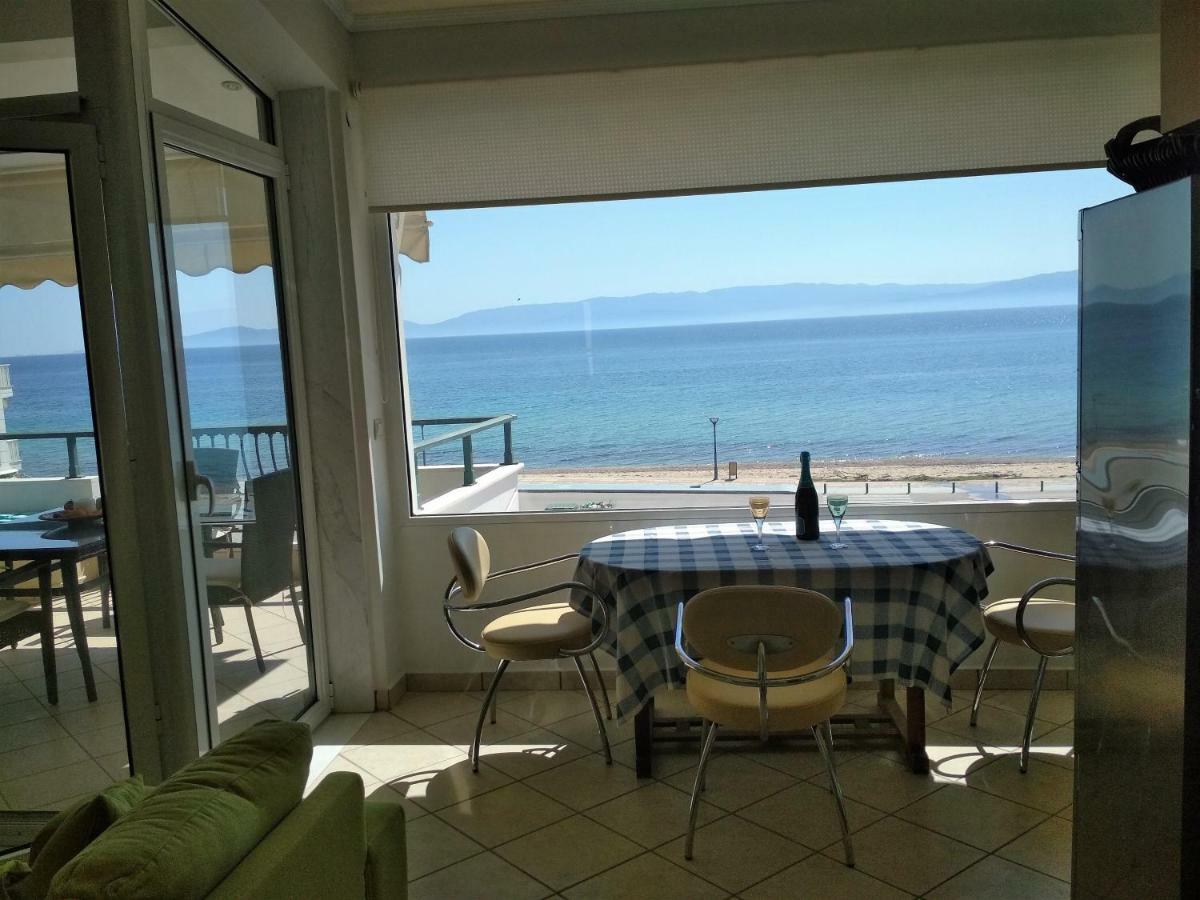 Luxury Sea View Leilighet Ofrínion Eksteriør bilde